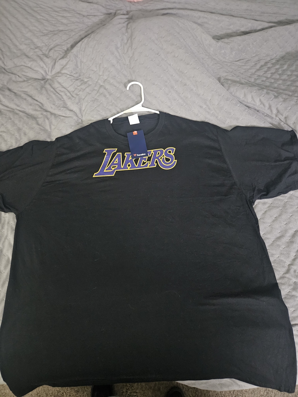 Los Angeles Lakers #23 Lebron James Black Graphic Tee